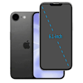 Miniatyrbillede 2 af 11: iPhone 16E Standard Skärmskydd HD 0,3mm Transparent