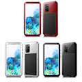 Pikkukuva 8 / 11: Stötdämpande Aluminium Skal - Samsung Galaxy S20 Plus Svart