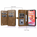 Miniatyrbillede 11 af 11: iPhone 11 Pro - Stilfuldt dual-funktion pung etui Mörkblå