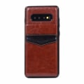 Miniatyrbillede 11 af 11: Samsung Galaxy S10 Plus - Praktiskt Stilsäkert Skal med Kortfack Blå
