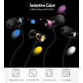 Pikkukuva 5 / 11: NKOBEE JTX In-ear Hörlurar (Mic In-lineControl) Original Svart
