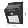 Miniatyrbild 3 av 11: Effektfull Hållbar Solcells PIR Automatisk Utomhusbelysning 20 LED