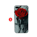Miniatyrbillede 1 af 11: Blommiga skal för iPhone 7 5