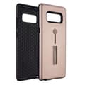Samsung Galaxy S10 Plus - Smart Skal med Silikonring Roséguld