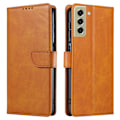 Miniatyrbilde 3 av 11: Samsung Galaxy S21 FE - Elegant Smidigt Plånboksfodral Svart