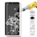 Miniatyrbillede 4 af 11: S20 2-PACK Skärmskydd FULL-GLUE 9H 0,2mm HD-Clear Svart