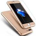 Pikkukuva 9 / 11: Praktiskt Skyddsfodral för iPhone 7 PLUS (Fram och bak) Guld