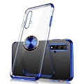 Pikkukuva 3 / 11: Huawei Nova 5T - Skyddande Skal med Ringh�llare Silver