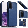 Miniatyrbilde 1 av 11: Samsung Galaxy S20 FE - Praktiskt Effektfullt Skal med Kortfack Marinblå