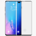 Pikkukuva 11 / 11: Samsung Galaxy S10 Skärmskydd CASE-Friendly HD-Clear Transparent/Genomskinlig