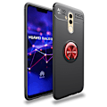 Pikkukuva 3 / 11: Stilsäkert Skal Auto Focus med Ringhållare - Huawei Mate 20 Lite Svart/Blå