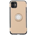 Pikkukuva 3 / 11: iPhone 12 Mini - Effektfullt Floveme Skal med Ringhållare Roséguld