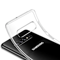 Miniatyrbillede 7 af 11: Effektfullt Skyddsskal av mjuk Silikon - Samsung Galaxy S10 Plus Roséguld