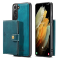 Miniatyrbillede 1 af 11: Samsung Galaxy S21 FE - Praktisk Etui med Kortholder Grön