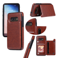 Miniatyrbild 1 av 11: Samsung Galaxy S10e - Läderskal med Kortfack Brun