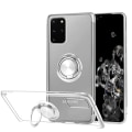 Pikkukuva 3 / 11: Samsung Galaxy S20 Plus - Effektfullt Silikonskal Ringhållare Blå