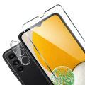 Pikkukuva 3 / 11: Samsung Galaxy A04s Sk�rmskydd och Kameralinsskydd (3-pack) Transparent