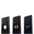 Pikkukuva 11 / 11: Samsung Galaxy A9 2018 - Robust Skyddsskal med Ringhållare Röd