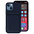 Miniatyrbillede 8 af 11: iPhone 14 Plus - Smart & Stilsäkert Skal med Korthållare Aprikos