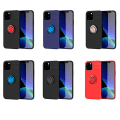 Miniatyrbilde 7 av 11: iPhone 12 Pro Max - Stilsäkert Skyddsskal med Ringhållare Svart/Röd