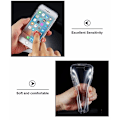 Miniatyrbild 9 av 11: CrystalFodral med Touchsensorer (Dubbelsidigt) iPhone 8 Genomskinlig