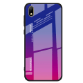 Miniatyrbild 1 av 11: Huawei Y5 2019 - Effektfullt Skyddsskal NKOBEE Blå/Rosa