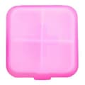 Lättanvänd Dosett Medicinask Tablettask Rosa