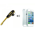 Pikkukuva 3 / 9: Praktiskt Bluetooth Handsfree Hörlur Guld/Vit
