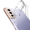 Miniatyrbild 5 av 6: Samsung Galaxy S21 Plus - Stilsäkert Skyddsskal i Silikon (FLOVEME) Transparent