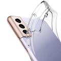 Miniatyrbillede 5 af 6: Samsung Galaxy S21 Plus - Stilsäkert Skyddsskal i Silikon (FLOVEME) Transparent