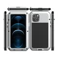 iPhone 14 - Skyddande HEAVY DUTY Aluminium Skal Silver