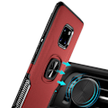 Pikkukuva 4 / 11: Huawei Mate 20 Pro - Stilrent Skal med Ringhållare Guld Guld