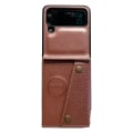 Pikkukuva 10 / 10: Samsung Galaxy Z Flip 4 - Skal med smart Kortplatser Rosa