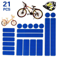Miniatyrbillede 1 af 8: Reflex-Remsor i 21-Pack (Varierade Former) Blå