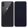 Pikkukuva 2 / 11: 3-PACK iPhone XS Max ProGuard Skärmskydd 3D Aluminiumram Röd