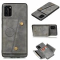 Pikkukuva 4 / 11: Huawei P40 - Stilrent Retro Skal med Korthållare Röd