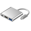 Miniatyrbild 1 av 11: USB 3.1 Type-C Adapter HDMI USB Grå