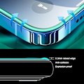 Miniatyrbilde 5 av 11: iPhone 14 pro Skjermbeskytter Selvlysende Ram 9H 0,3mm Självlysande