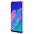 Miniatyrbillede 9 af 11: Huawei P40 Lite E - Stötdämpande Floveme Silikonskal Blå/Rosa Blå/Rosa