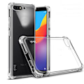 Pikkukuva 1 / 11: Huawei Y6 2018 - Huolellisesti suunniteltu FLOVEME-suojakuori (Airbag) Transparent/Genomskinlig