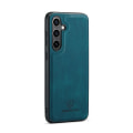 Miniatyrbilde 11 av 11: Lærveske med magnetisk kortholder til Galaxy S24 Green