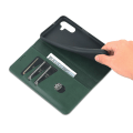 Miniatyrbillede 7 af 11: Samsung A14 5G- Plånboksfodral med 3-kortfack i Flera Färger Dark brown