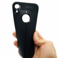 Miniatyrbilde 9 av 9: Exklusivt Silikonskal av Auto Focus till iPhone XR Grå