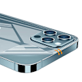 Miniatyrbillede 8 af 11: 2-PACK iPhone 12 Pro Max Hydrogel Skärmskydd Fram- & Baksida Transparent