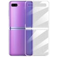 Miniatyrbillede 10 af 11: Robust Skyddsskal - Samsung Galaxy Z Flip Transparent