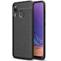 Miniatyrbilde 4 av 11: Samsung Galaxy A40 - Auto Focus Stötdämpande Silikonskal Mörkblå
