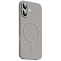 Pikkukuva 5 / 11: iPhone 16 - Skydd & Stil Med Magnetiskt Silikonskal i Flera färger Off-White