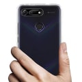 Miniatyrbillede 7 af 11: Slittåligt Silikonskal - Huawei Honor View 20 Transparent/Genomskinlig