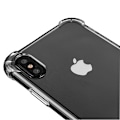 Pikkukuva 5 / 11: iPhone XR - Tunt Silikonskal med Airbagfunktion Grön