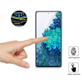 Pikkukuva 6 / 11: Heltäckande Härdat Glas 2.5D Skärmskydd Note 10 Pro (3-pack) Transparent